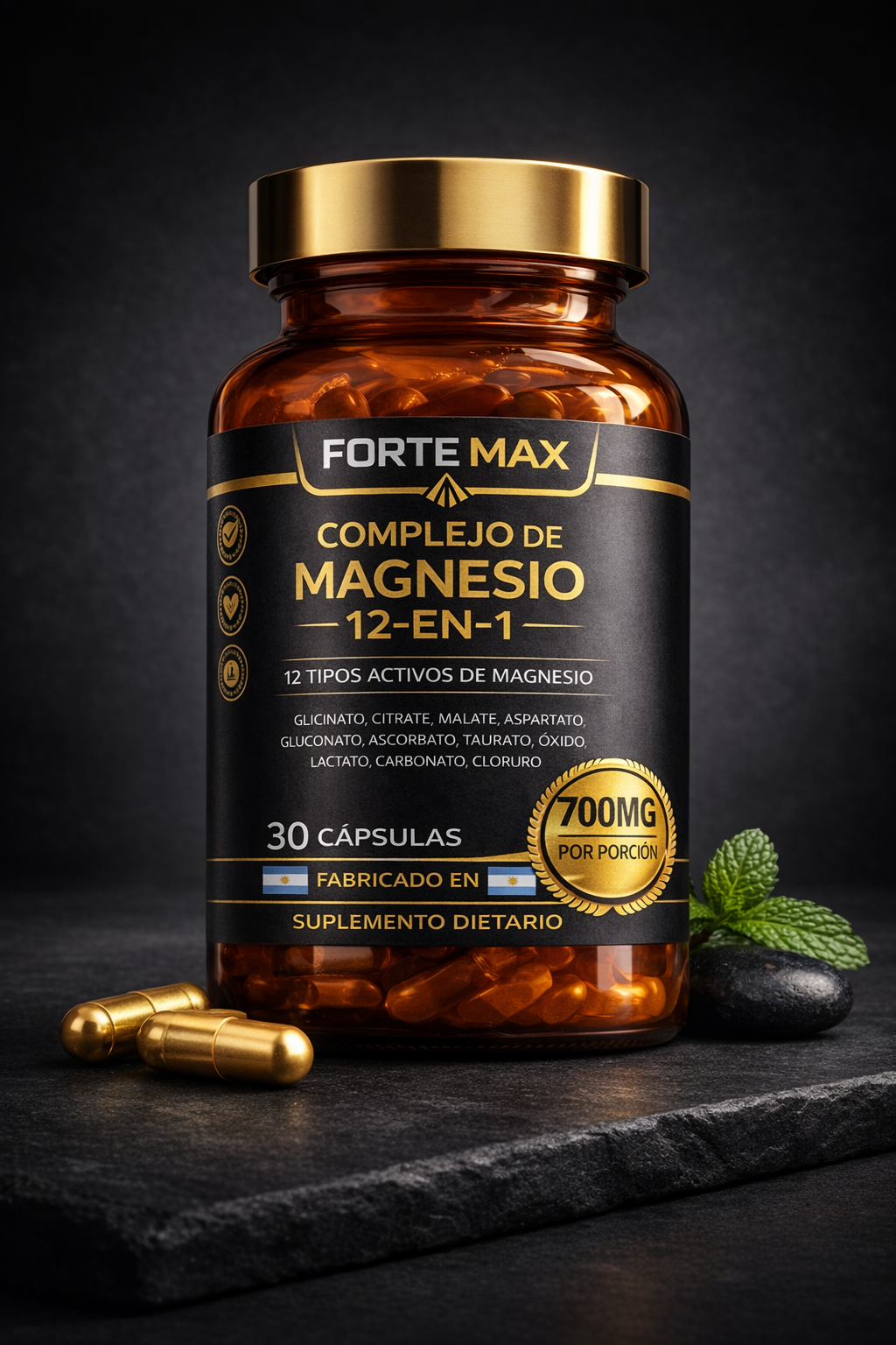 Complejo de Magnesio 12 en 1 Forte Max™