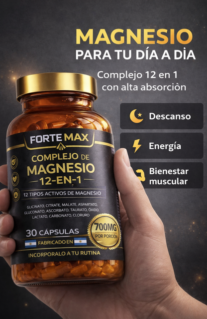 Complejo de Magnesio 12 en 1 Forte Max™