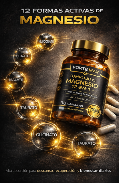 Complejo de Magnesio 12 en 1 Forte Max™